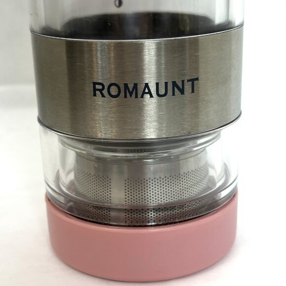 Romaunt Twist Valve Tea Infuser Bottle Travel Tumbler - Picture 3 of 10